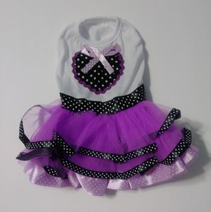 New with no tags small dog dress